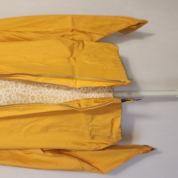 Pacific Trail Sportswear Men's Orange Zip Front Button Cuff Front Pockets Jacket - Picture 5 of 14